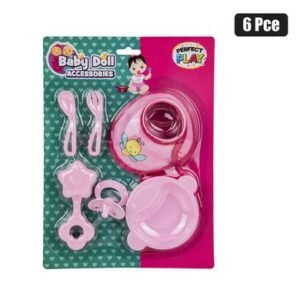 Baby Doll Feeding Set, 6-piece