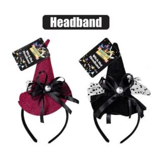 Dress up headband witch hat