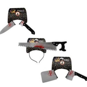 Dress up bloody butcher headband assorted