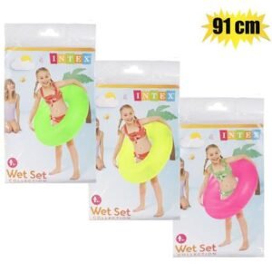 Intex Swim Ring Neon Frosted 91cm