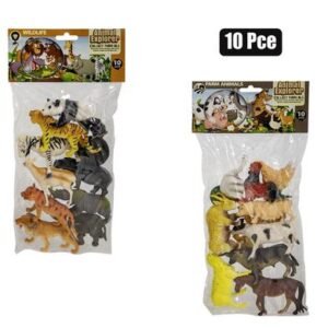 Farm Or Wild Animals, 10-piece