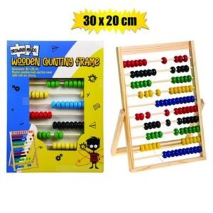 Abacus Counting Frame Wood