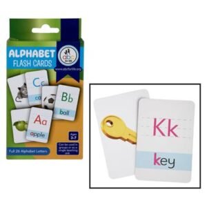 Educational Letter Flash Cards