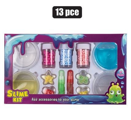 DIY Slime with Accessories, 13-piece