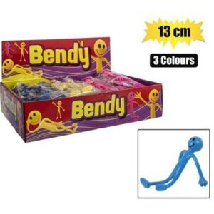 Smiley Bendy Figurine, 13cm