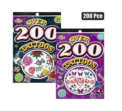 Temporary Tattoo Books
