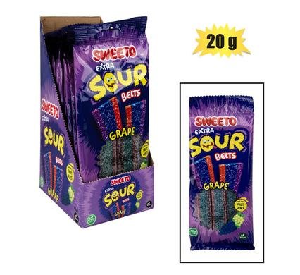 SWEET CANDY GS GRAPE BELTS 20g
