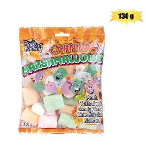 Flavour Factory Carnival Mallows, 130g